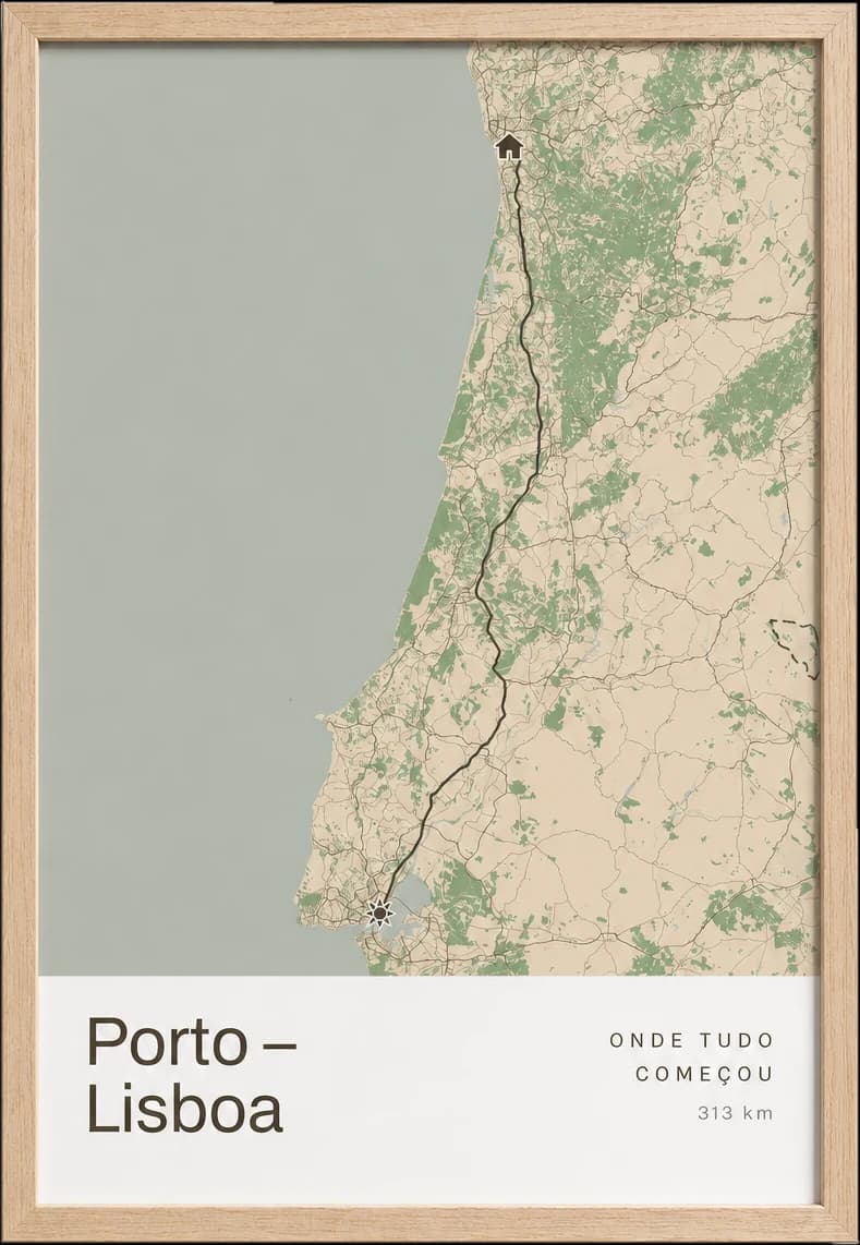 Lisboa → Porto