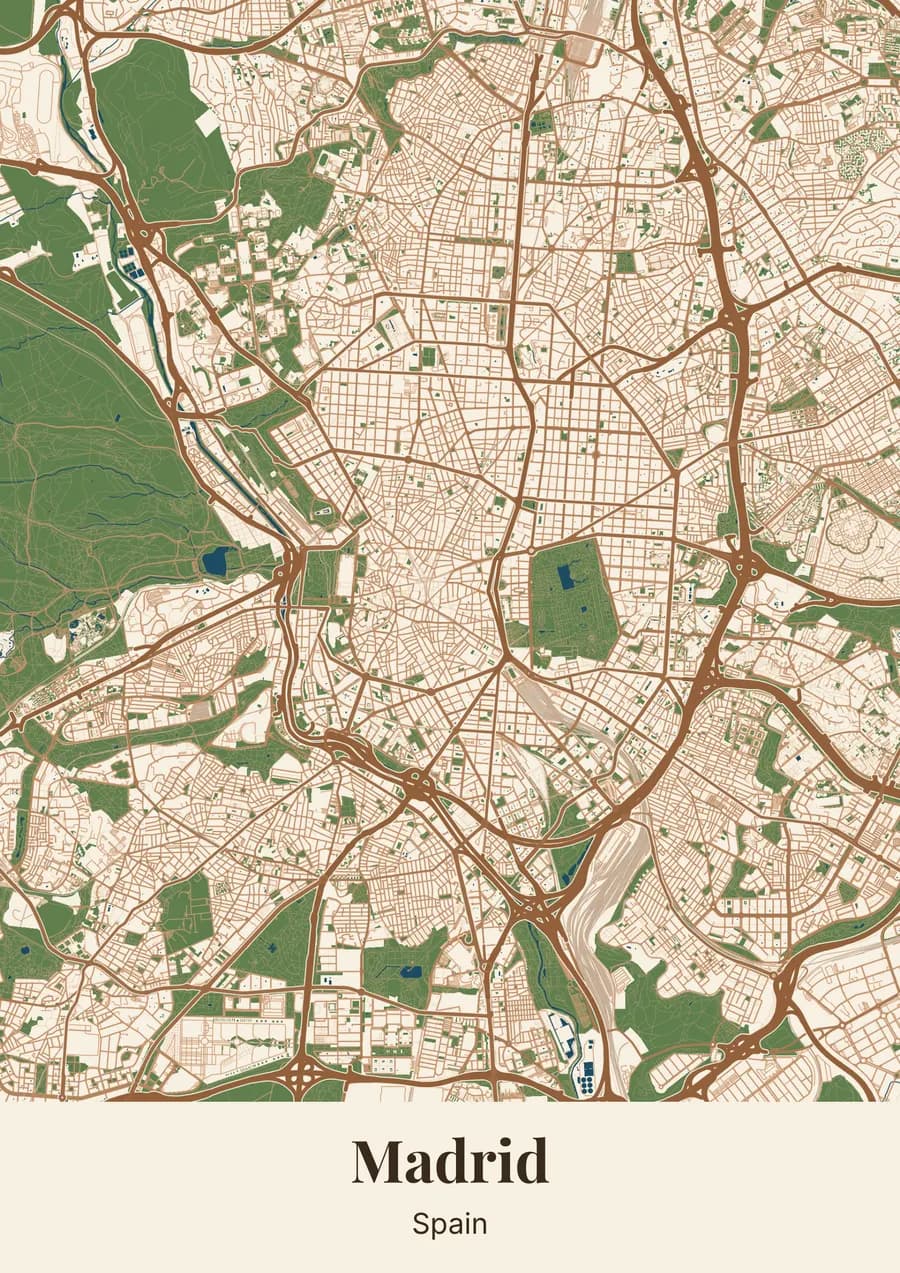 Stockholm render, on Madrid