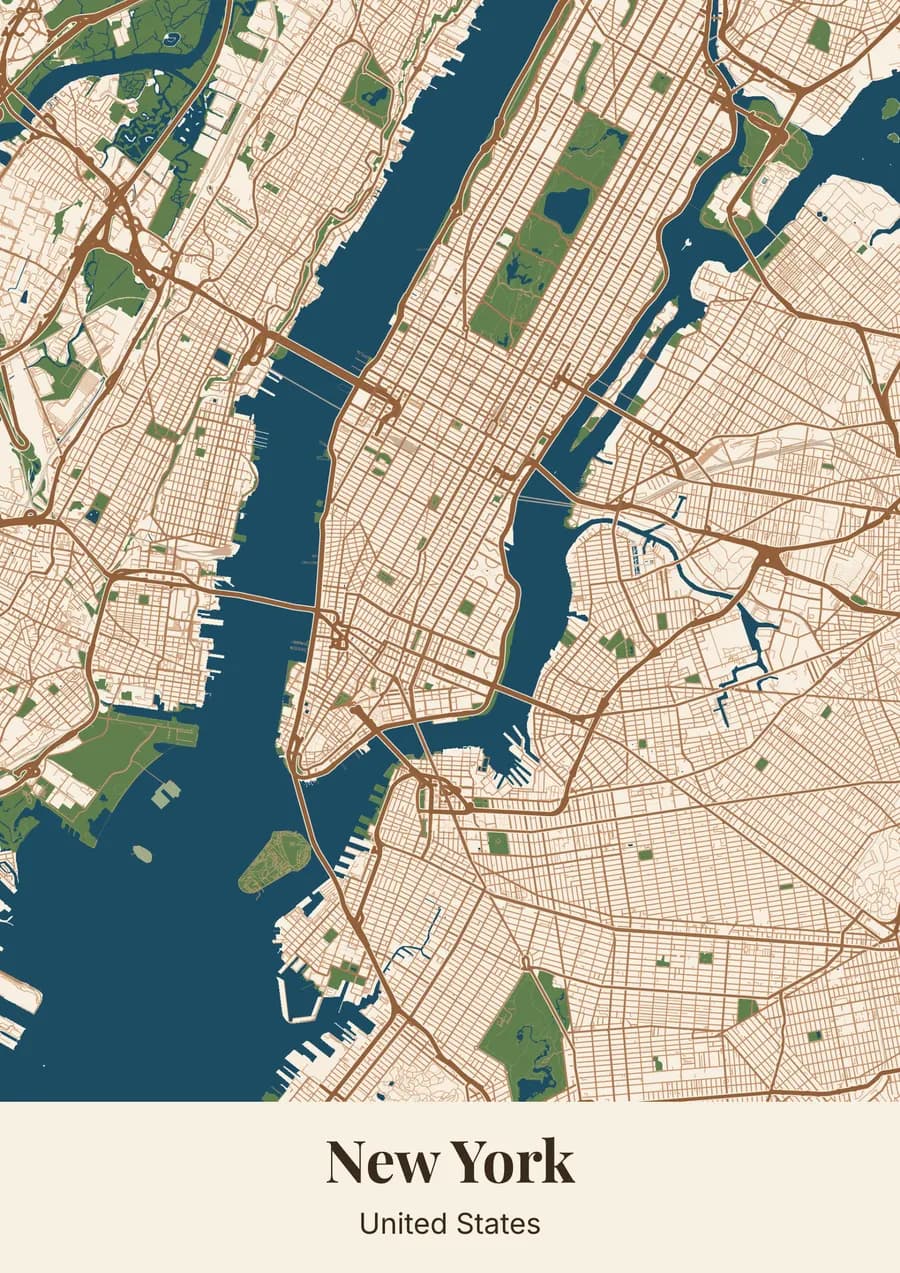 Stockholm render, on New York