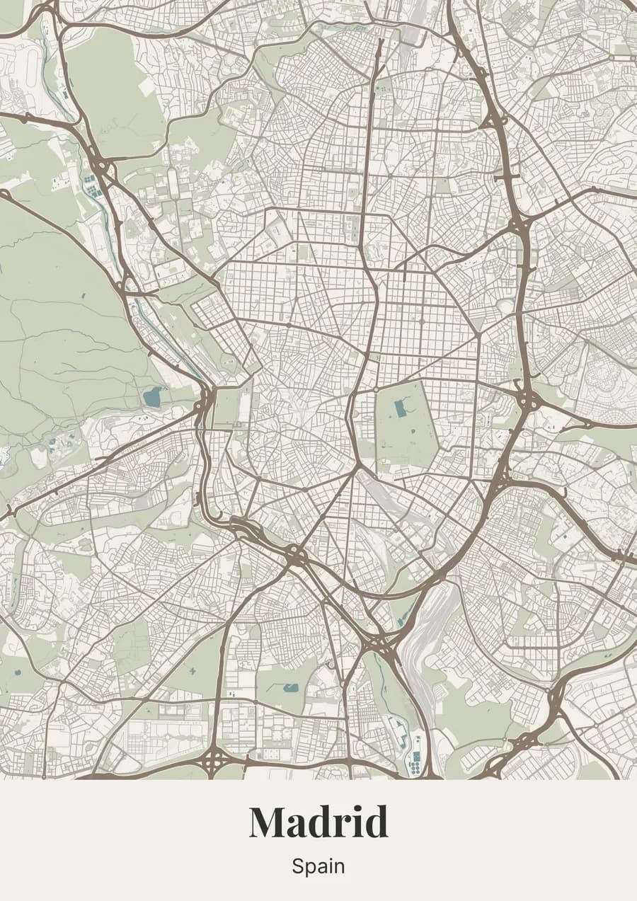Estuary, on Madrid
