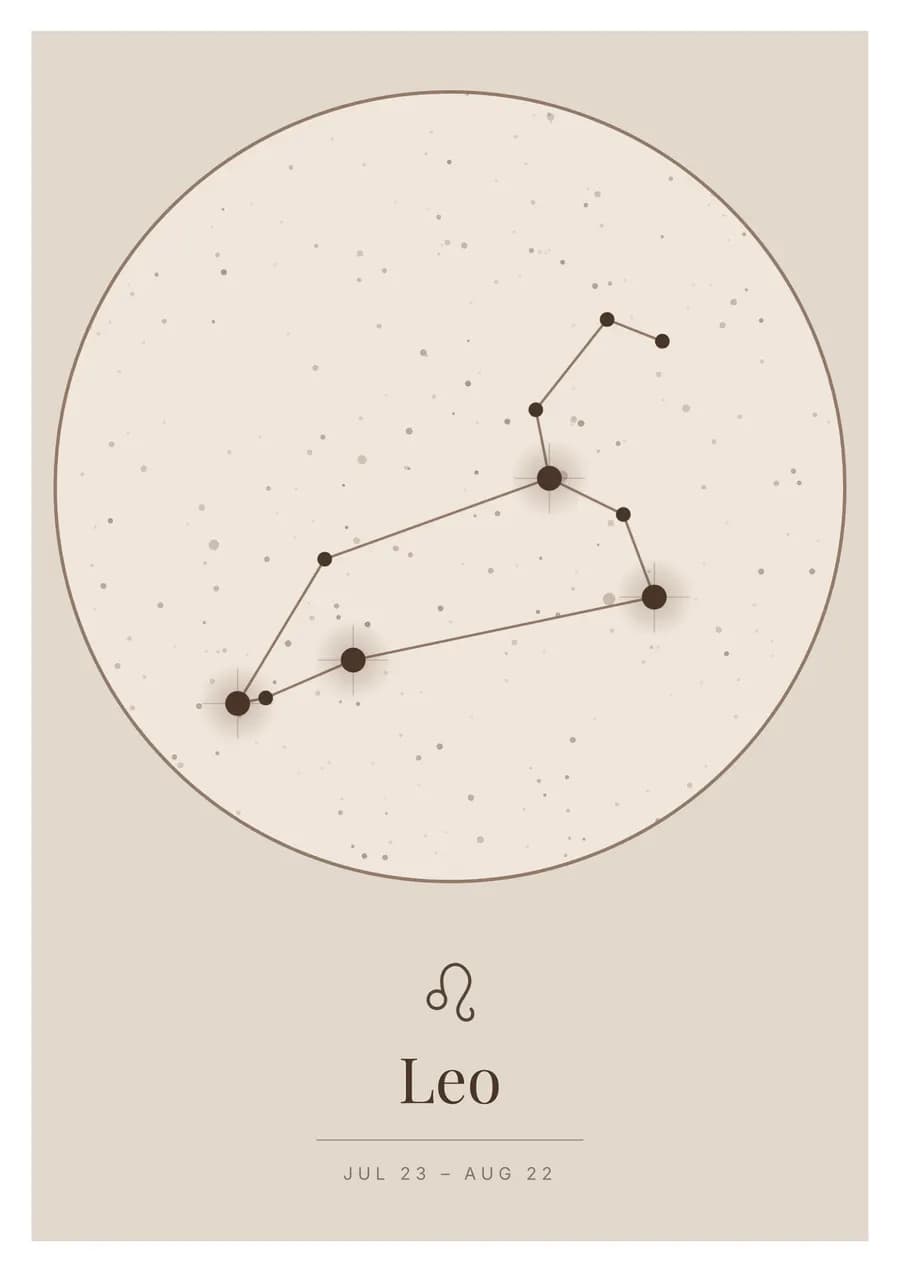 Pale sandstone, Leo in the disc