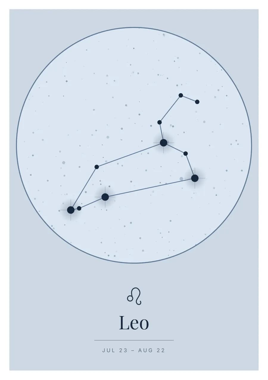Blue paper, Leo in the disc