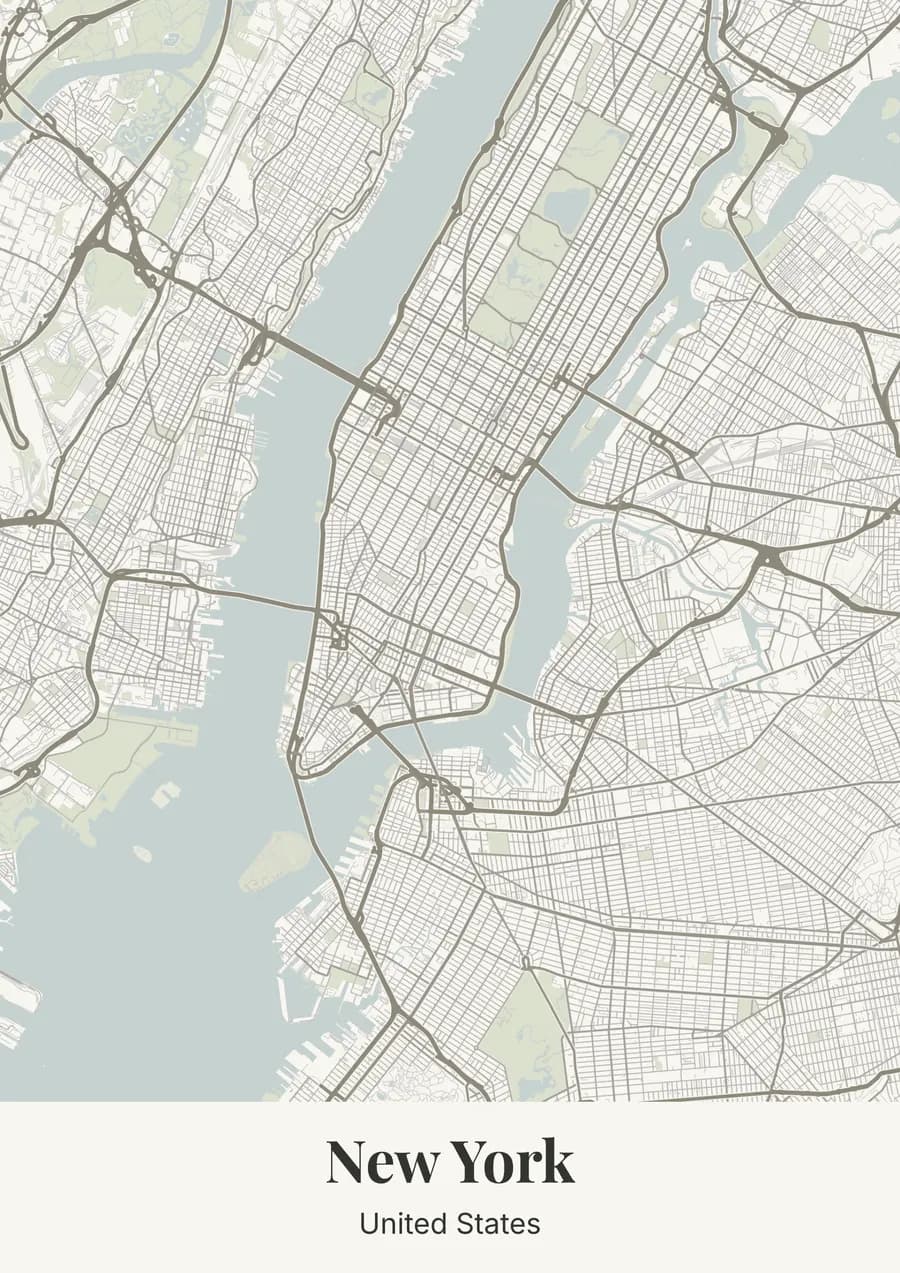 Rice paper, on New York
