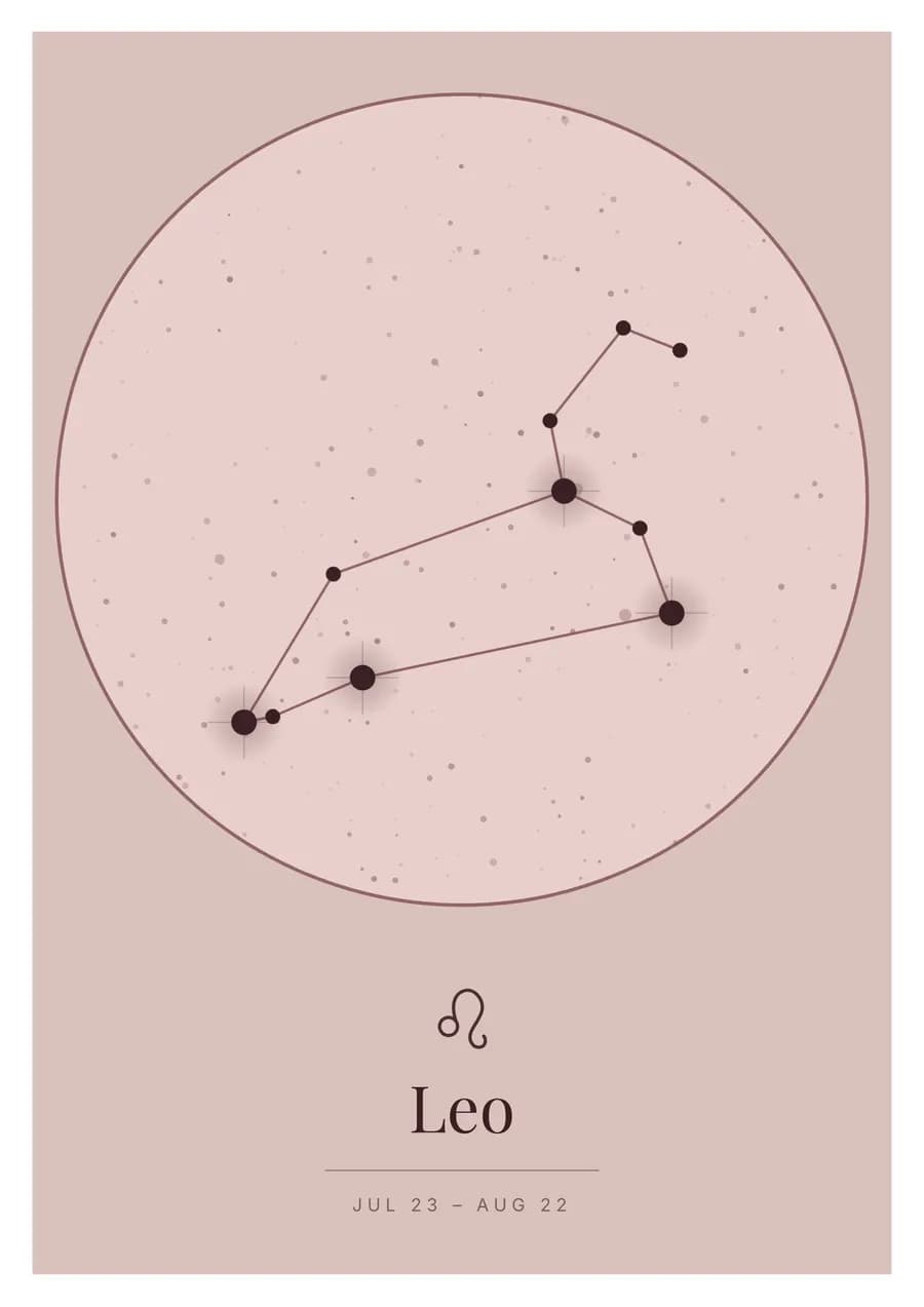 Antique rose, Leo in the disc