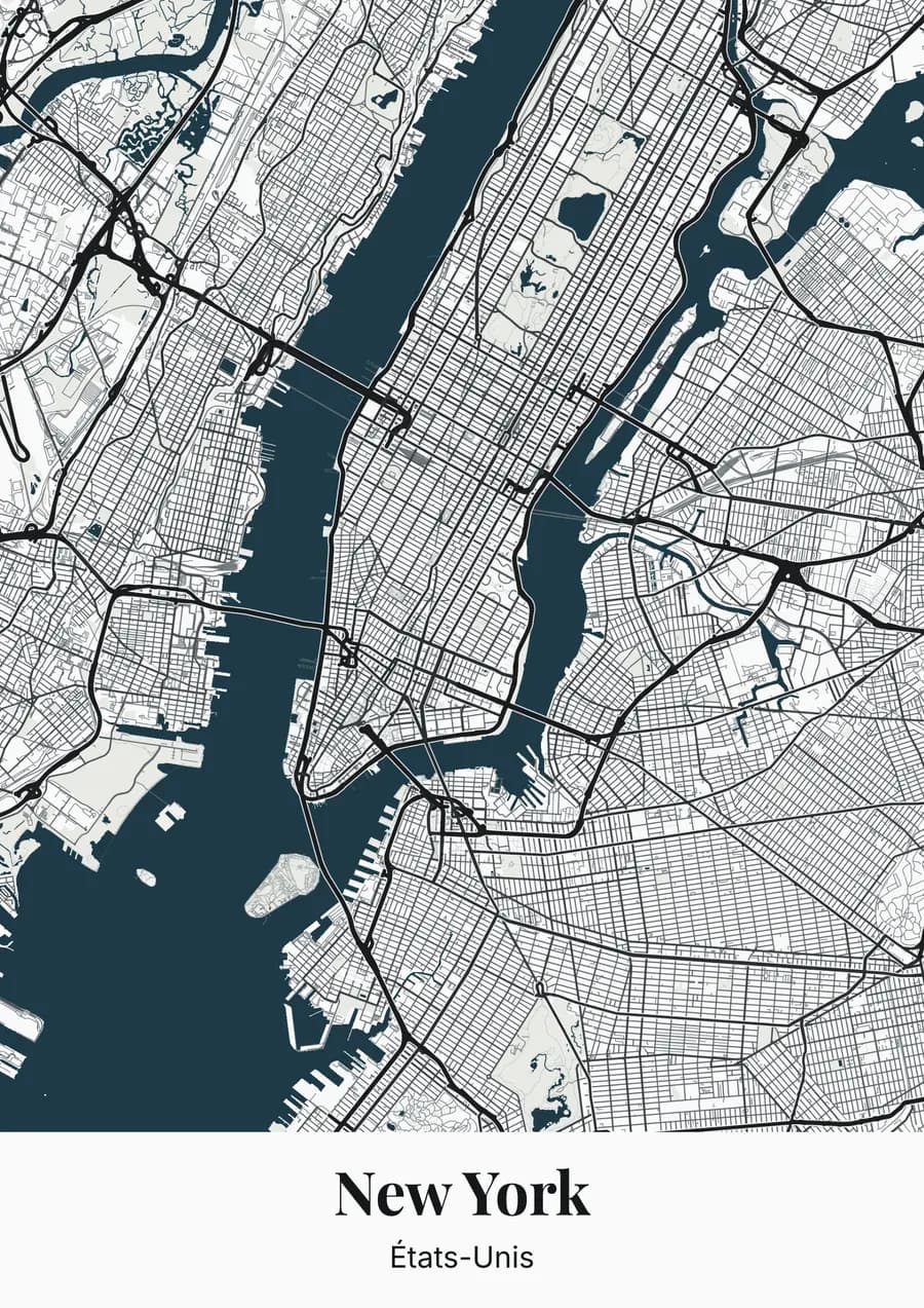 Fonte, sur New York