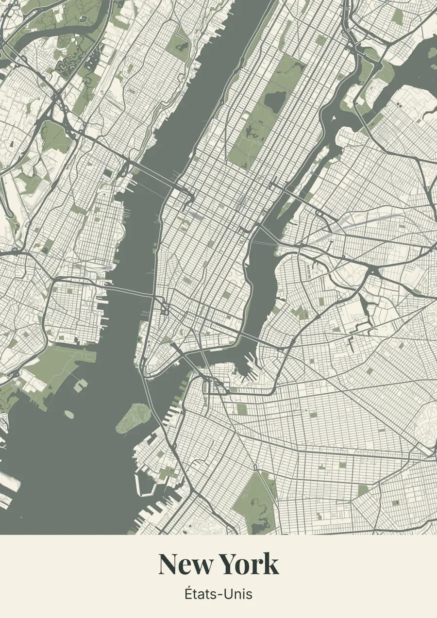 Marée basse, sur New York