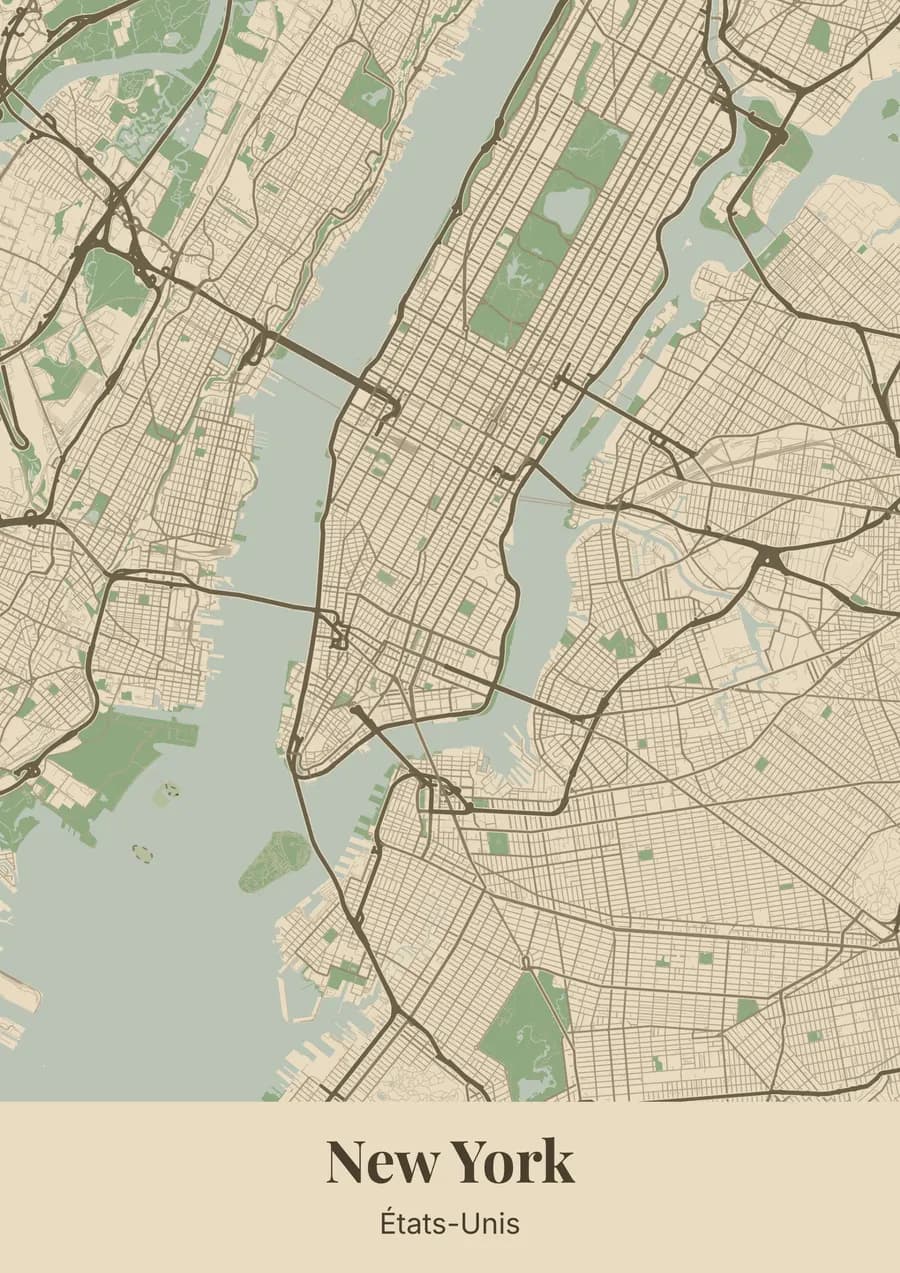 Minéral, sur New York
