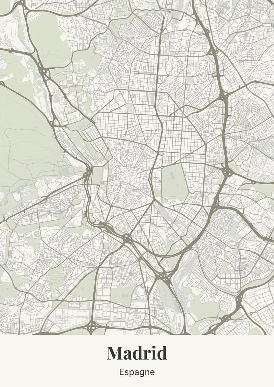 Papier de riz, sur Madrid