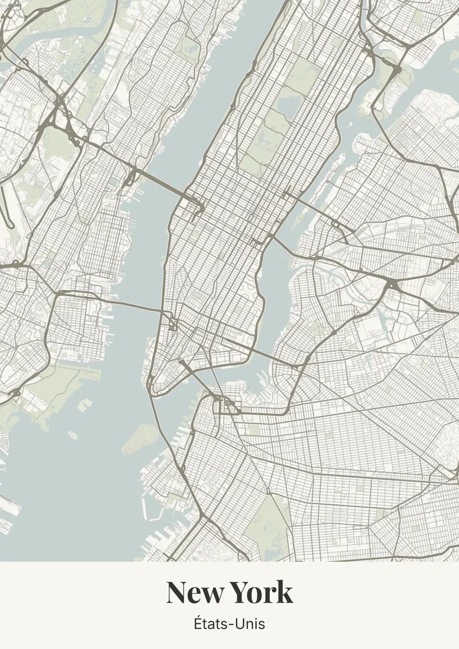 Papier de riz, sur New York