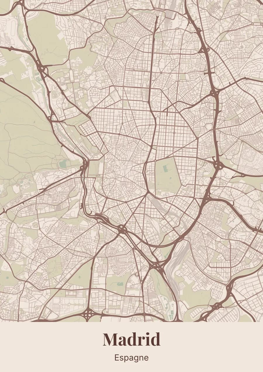 Pierre d’Istrie, sur Madrid