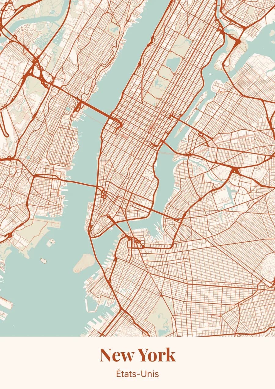 Terracotta, sur New York