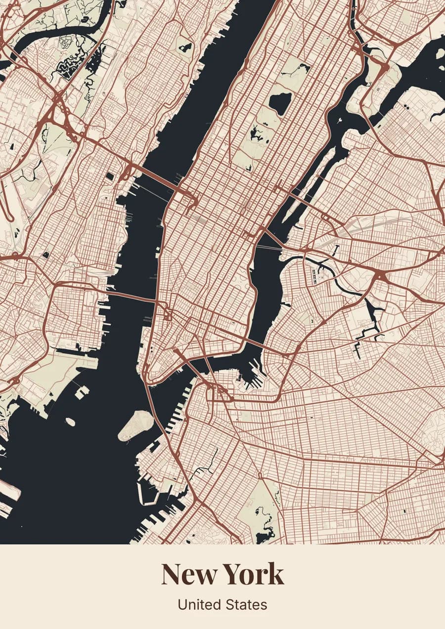 Dutch brick, on New York