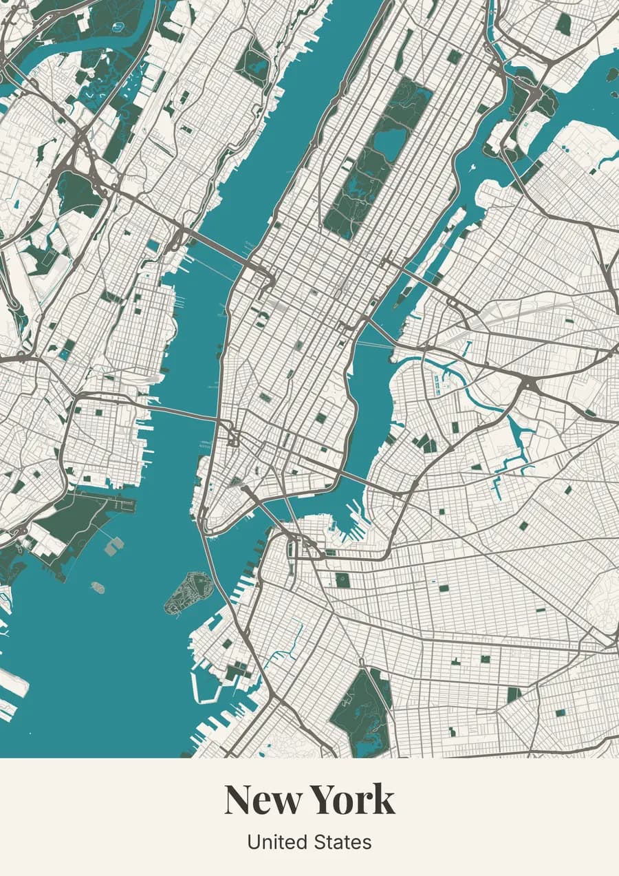 Dune sand, on New York